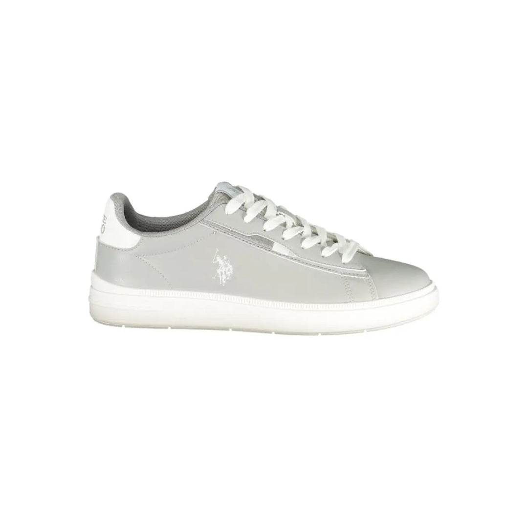 U.S. POLO ASSN. Gray Polyester Men’s Sneaker