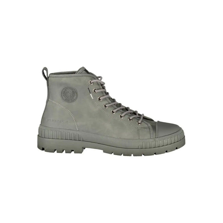U.s. Polo Assn. Gray Polyurethane Men Boot