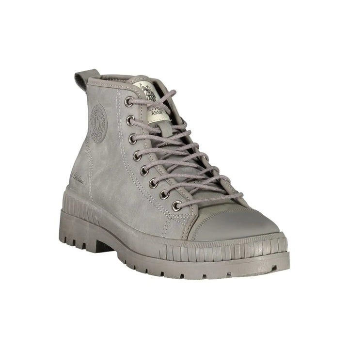 U.s. Polo Assn. Gray Polyurethane Women’s Boot