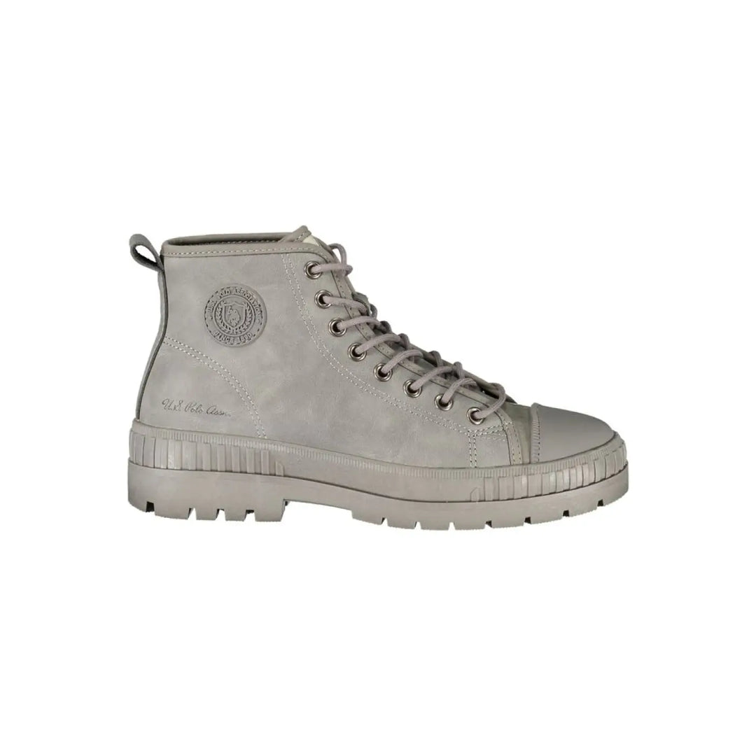 U.s. Polo Assn. Gray Polyurethane Women’s Boot