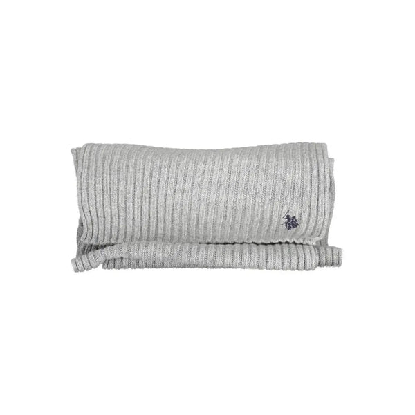 U.S. POLO ASSN. Gray Wool Men’s Scarf