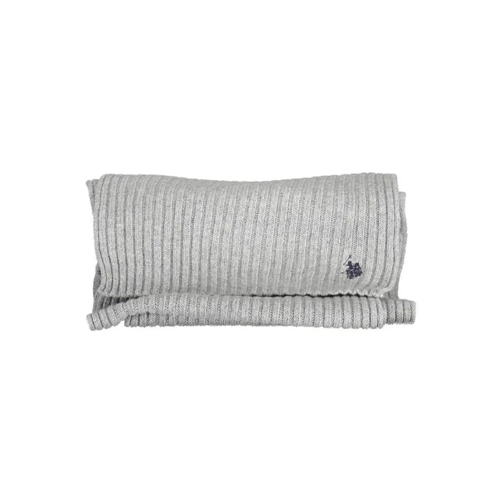 U.S. POLO ASSN. Gray Wool Men’s Scarf