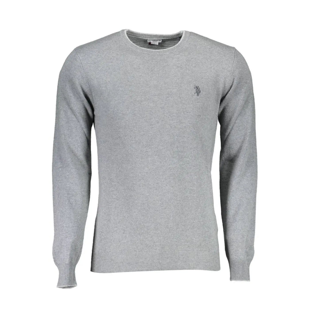 U.S. POLO ASSN. Gray Wool Men’s Sweater