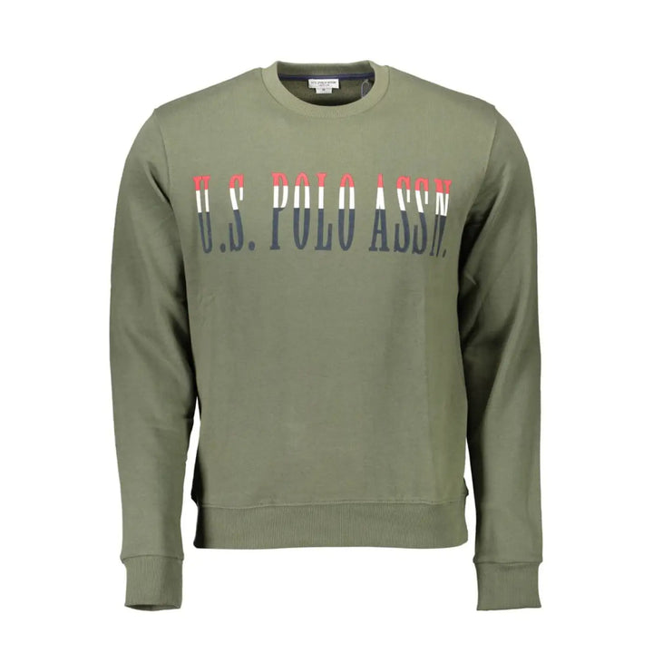 U.s. Polo Assn. Green Cotton Men’s Sweatshirt
