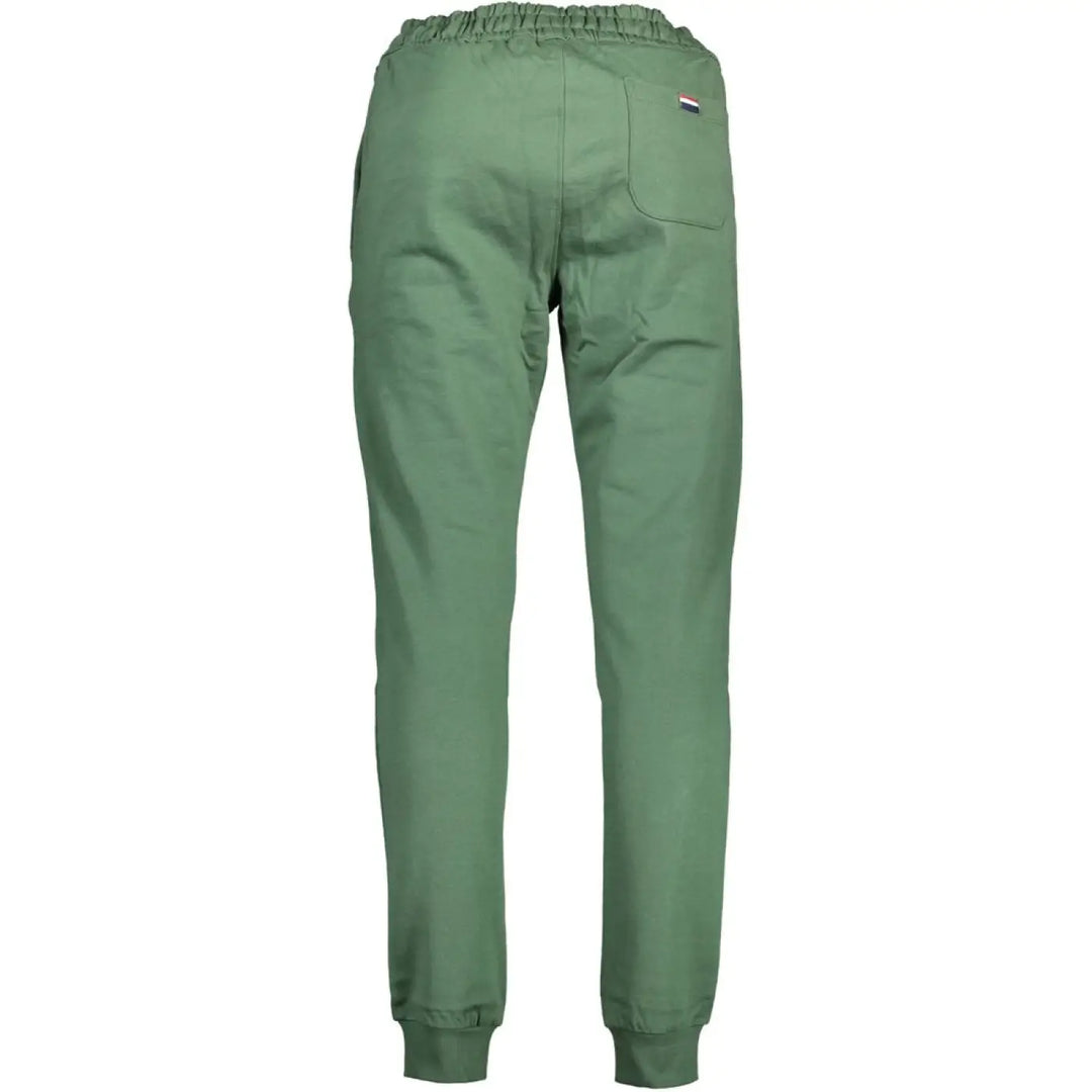 U.s. Polo Assn. Green Cotton Men’s Trousers