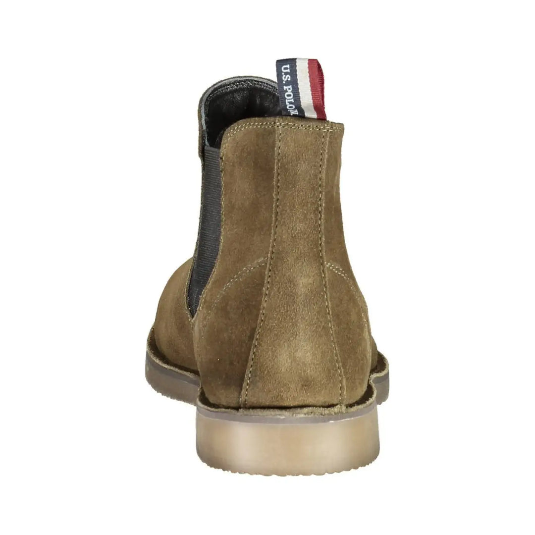 U.s. Polo Assn. Green Leather Men’s Boot