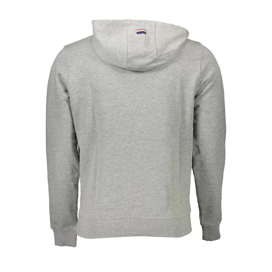 U.S. POLO ASSN. Grigio Cotton Men Sweatshirt