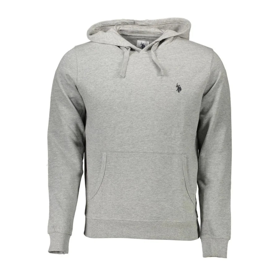 U.S. POLO ASSN. Grigio Cotton Men Sweatshirt
