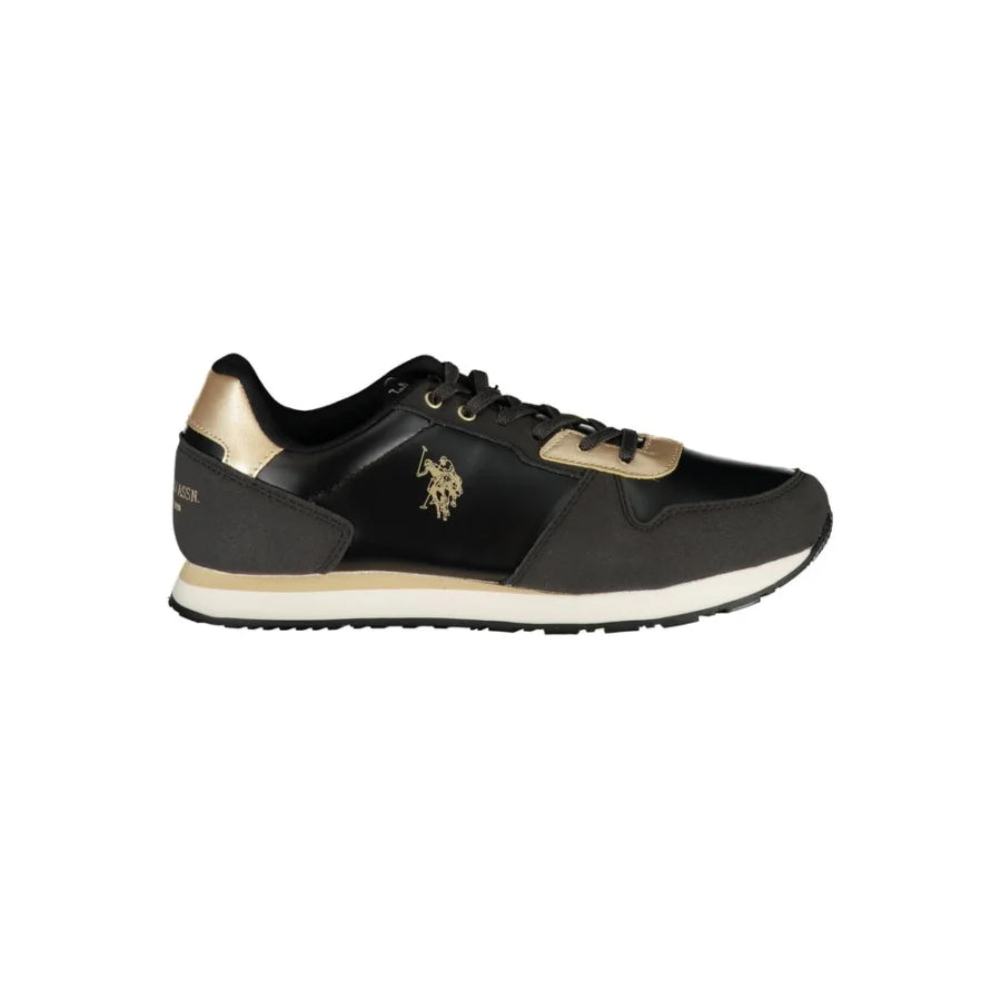 U.S. POLO ASSN. Nero Polyester Women Sneaker