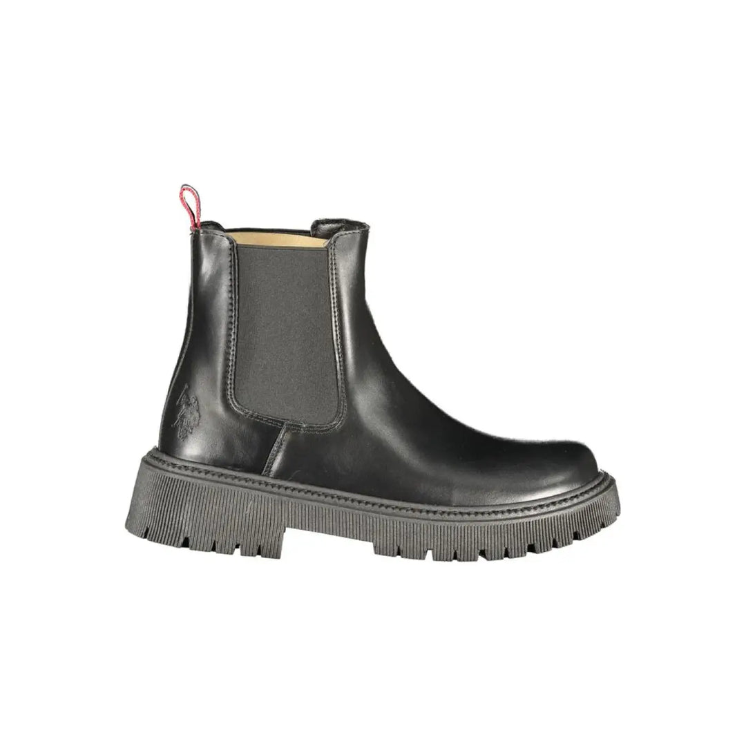 U.s. Polo Assn. Nero Polyurethane Women Booties