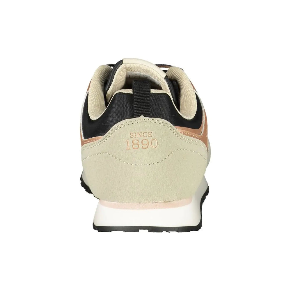 U.s. Polo Assn. Nero Polyurethane Womens Sneaker