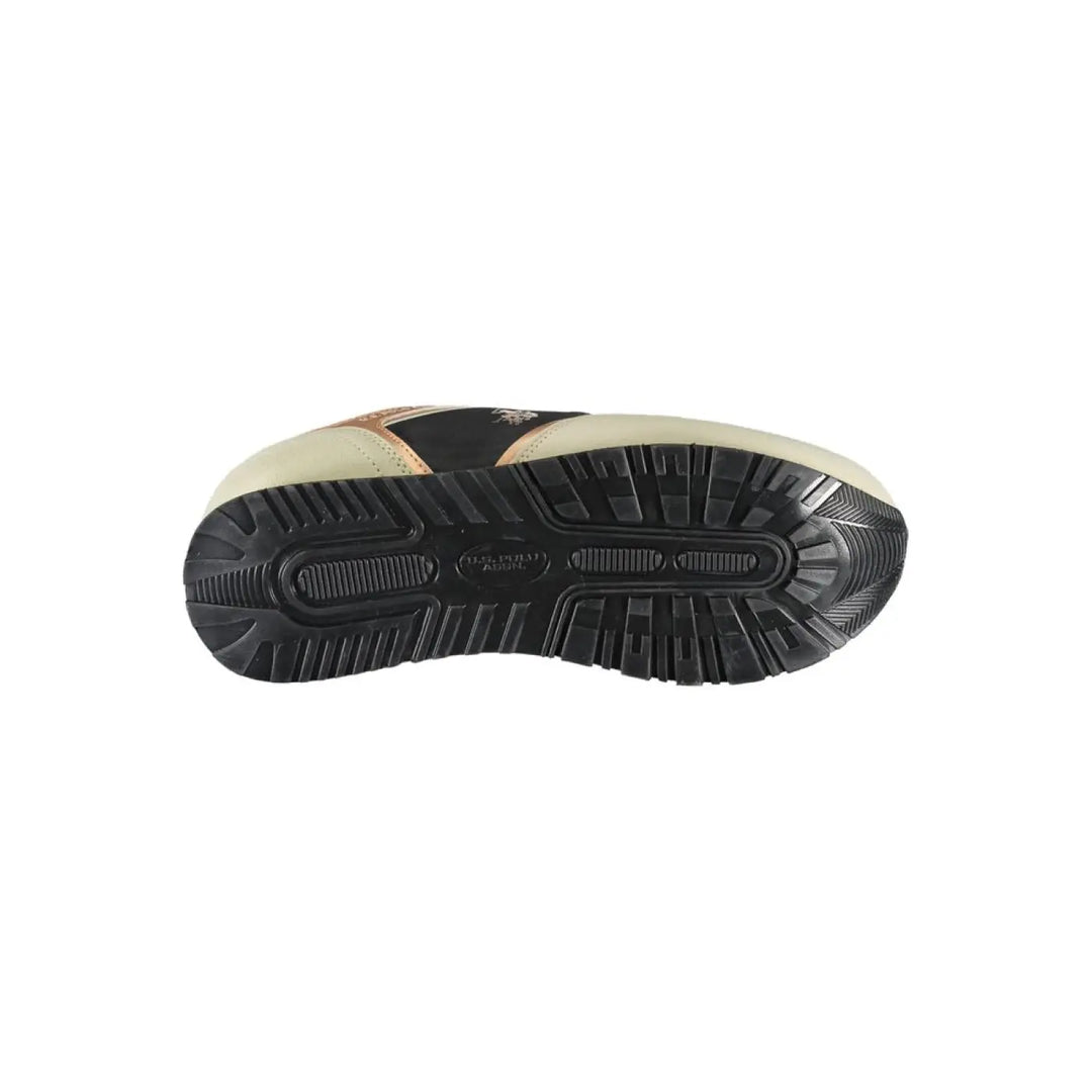 U.s. Polo Assn. Nero Polyurethane Womens Sneaker