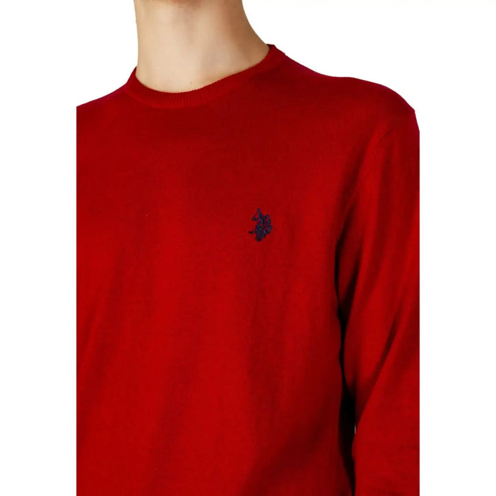 U.s. Polo Assn. Red Cotton Sweatshirt