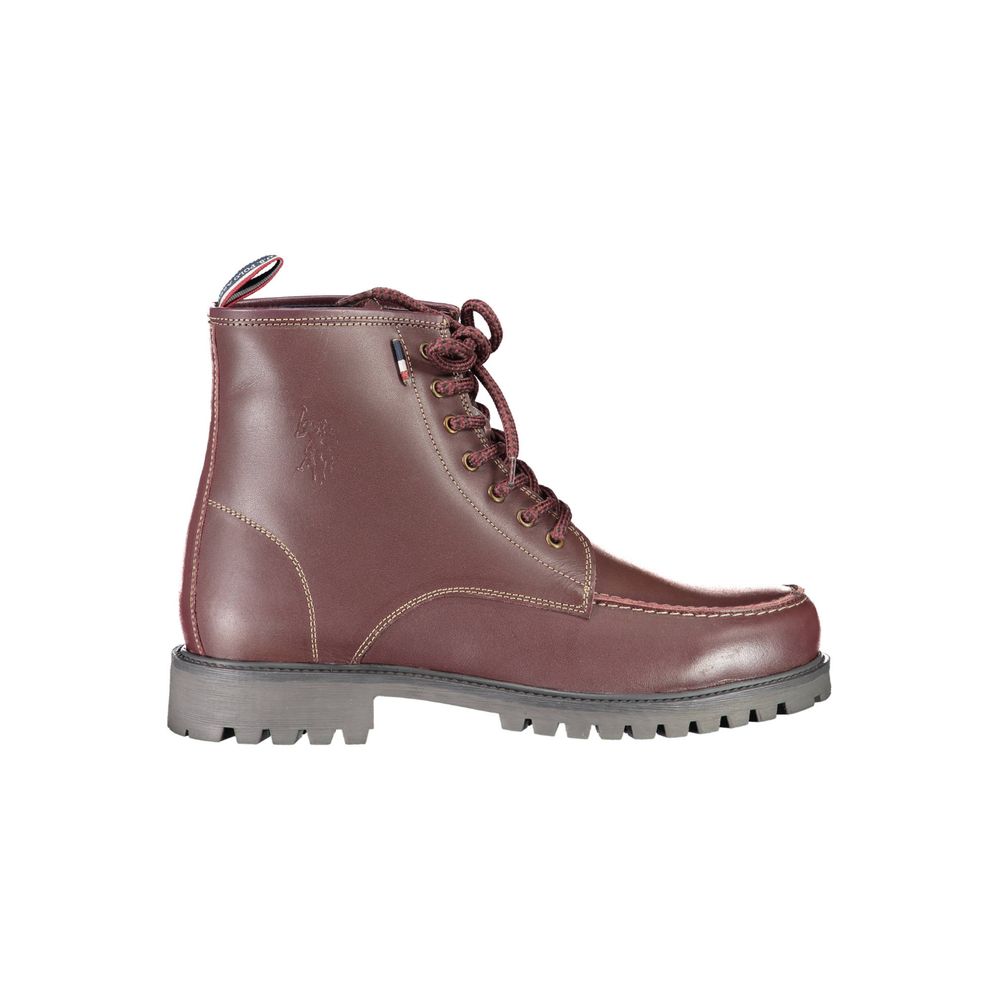 U.s. Polo Assn. Red Leather Men’s Boot