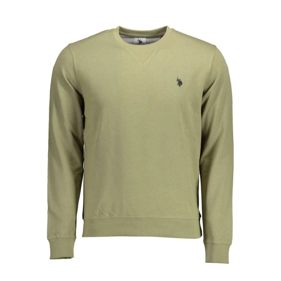 U.S. POLO ASSN. Verde Cotton Men Sweatshirt