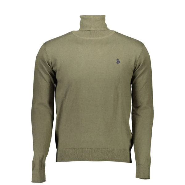 U.S. POLO ASSN. Verde Cotton Mens Sweater