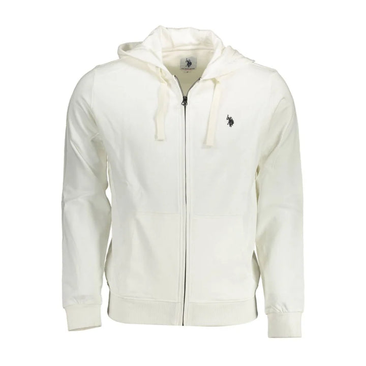 U.S. POLO ASSN. White Cotton Men’s Hoodie