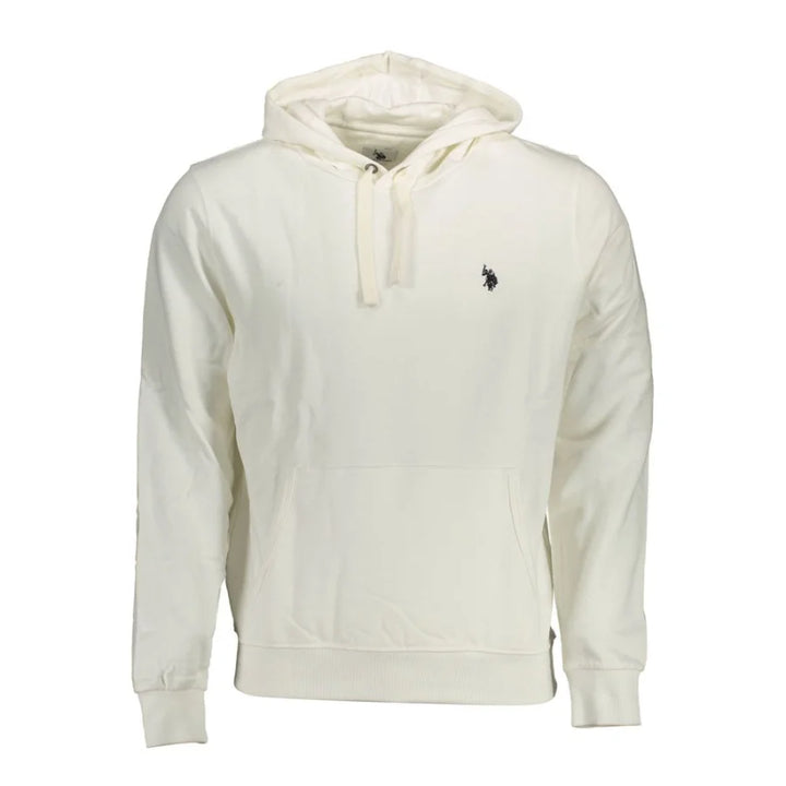 U.S. POLO ASSN. White Cotton Men’s Hoodie