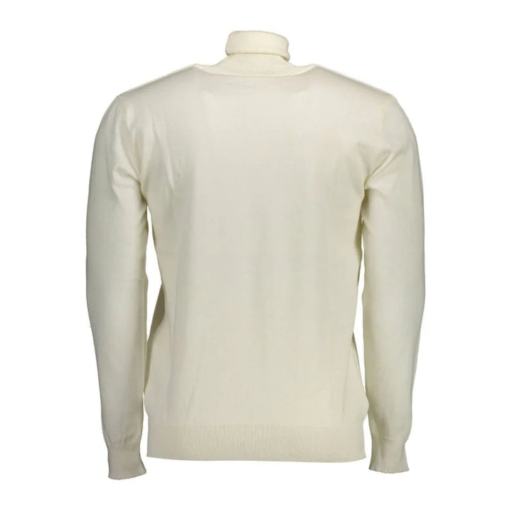 U.S. POLO ASSN. White Cotton Men’s Sweater
