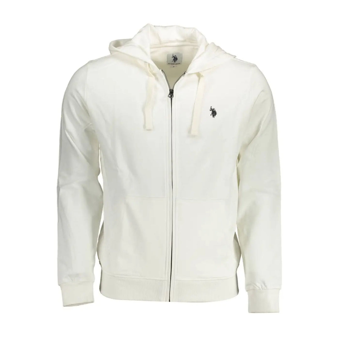 U.S. POLO ASSN. White Cotton Men’s Sweatshirt