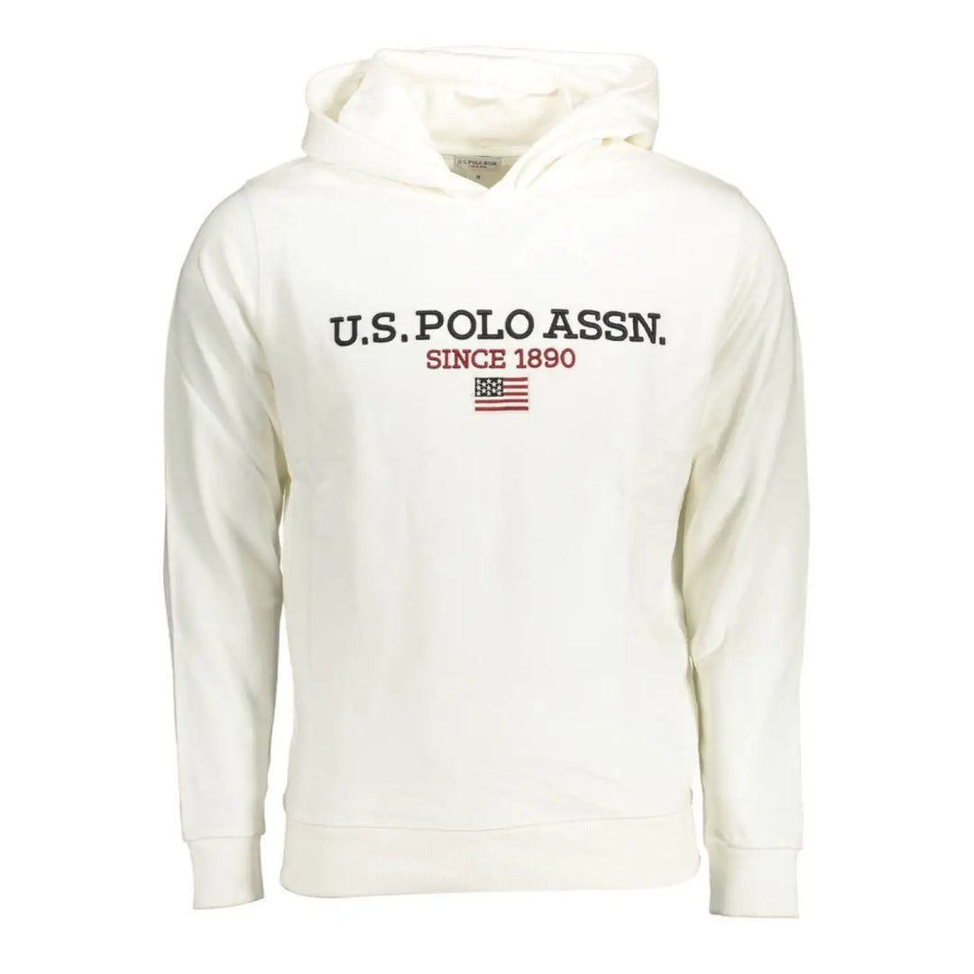 U.S. POLO ASSN. White Cotton Men’s Sweatshirt