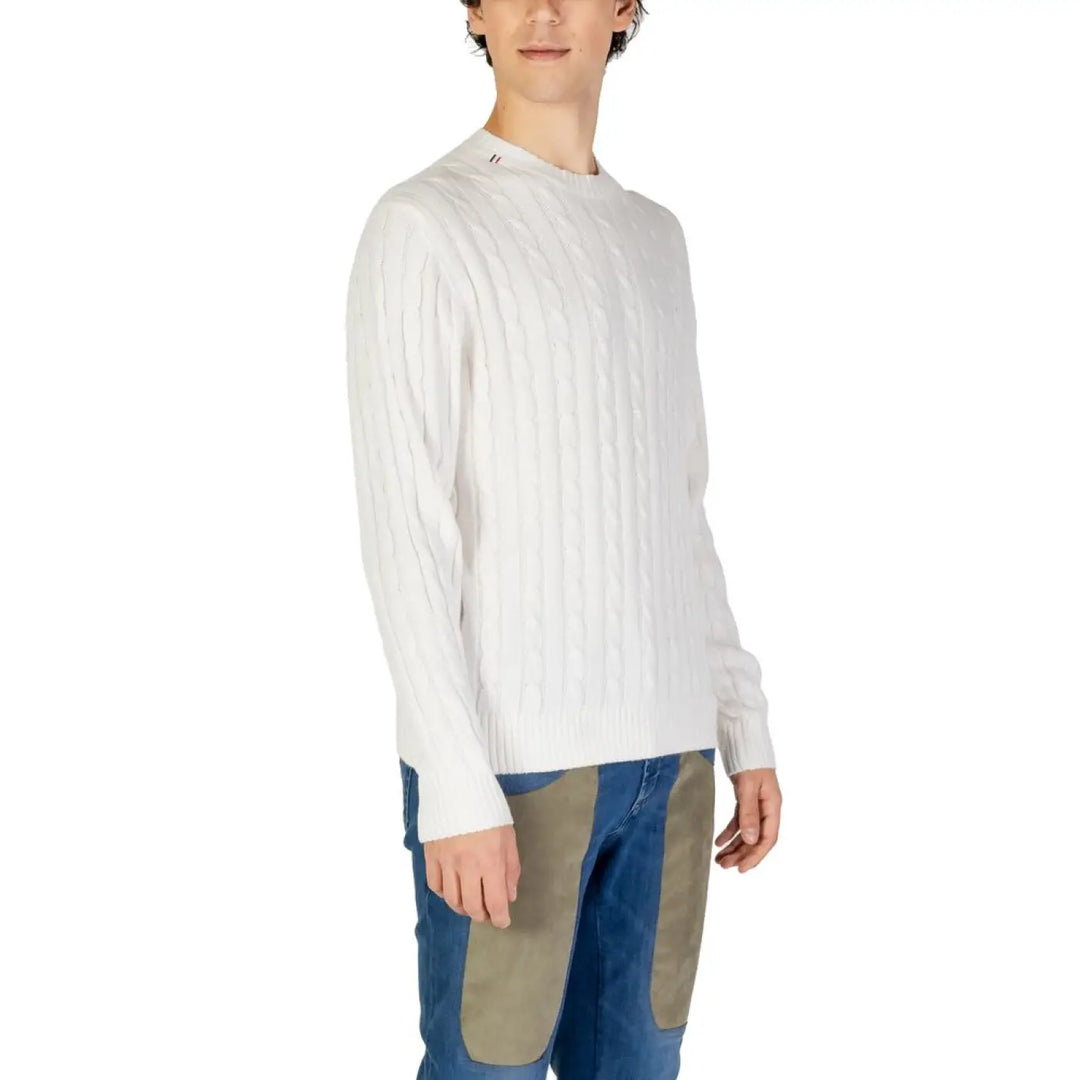 U.S. POLO ASSN. White Cotton Sweatshirt