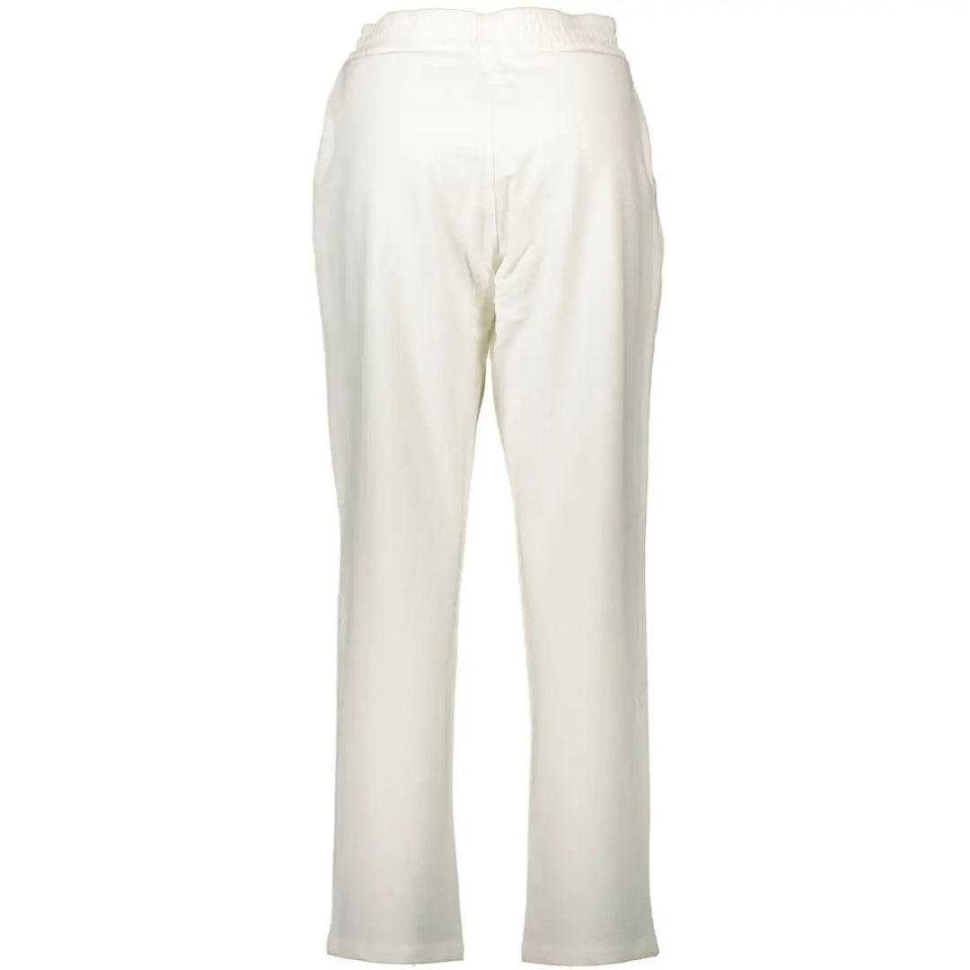 U.S. POLO ASSN. White Cotton Women’s Trousers