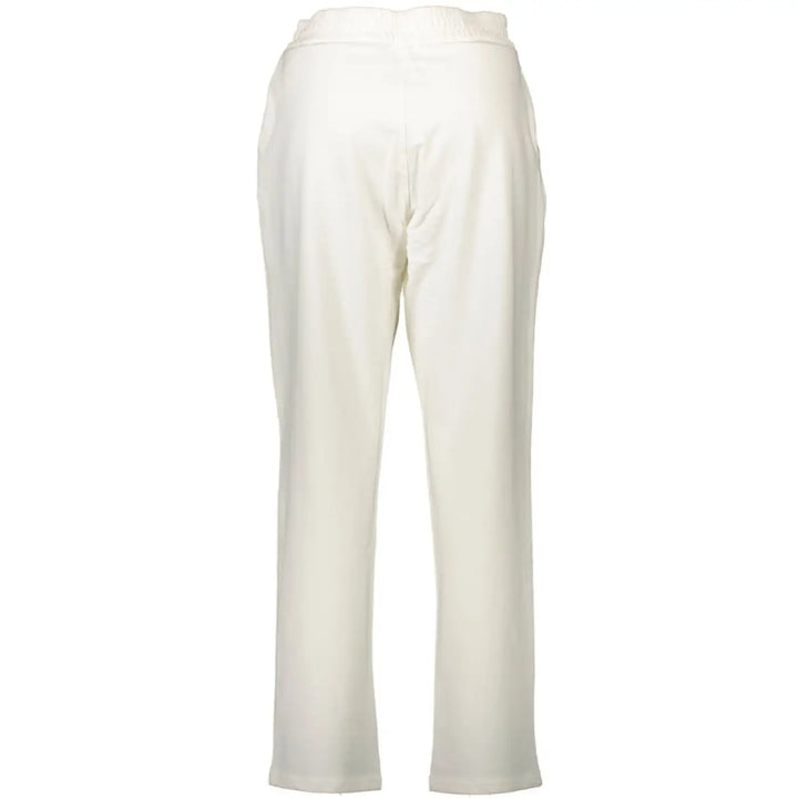 U.S. POLO ASSN. White Cotton Women’s Trousers
