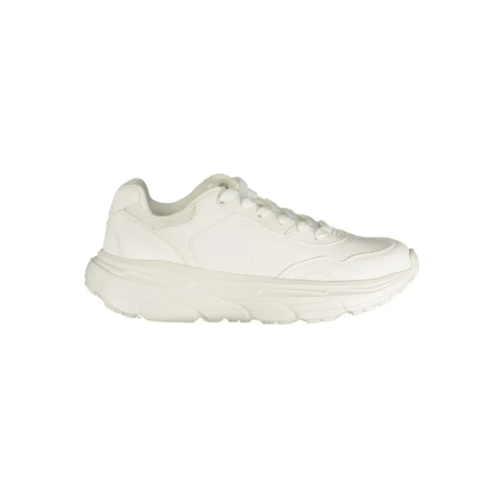 U.S. POLO ASSN. White Polyurethane Women’s Sneaker