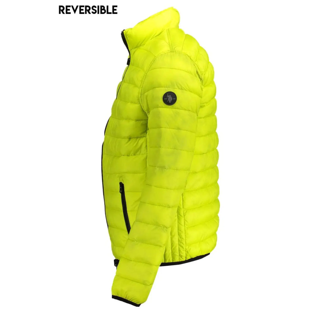 U.S. POLO ASSN. Yellow Nylon Men’s Jacket