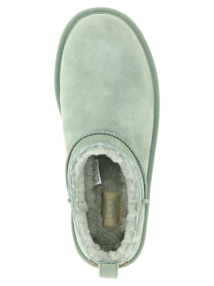 Ugg Bicolor Leather Ankle Boots