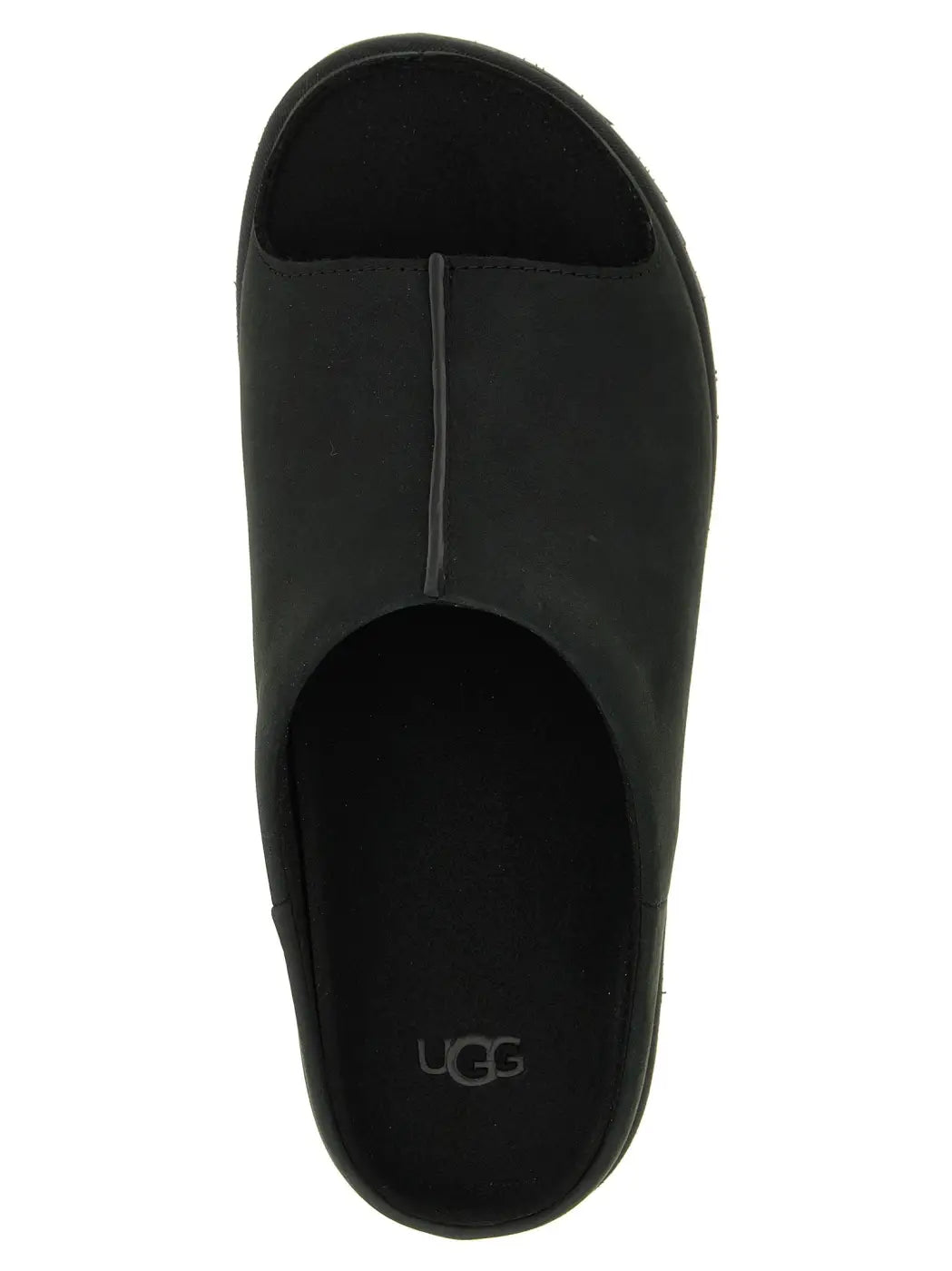 Ugg Black Leather Slides