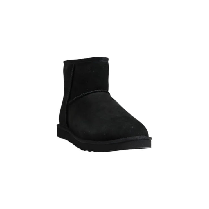 UGG Black Suede Leather Ankle Boots