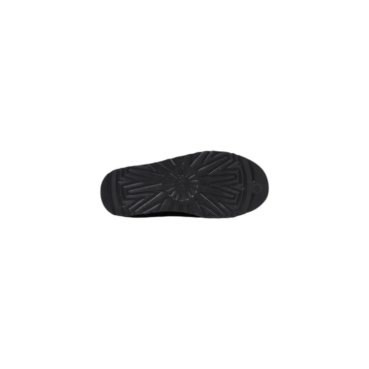UGG Black Suede Leather Clogs