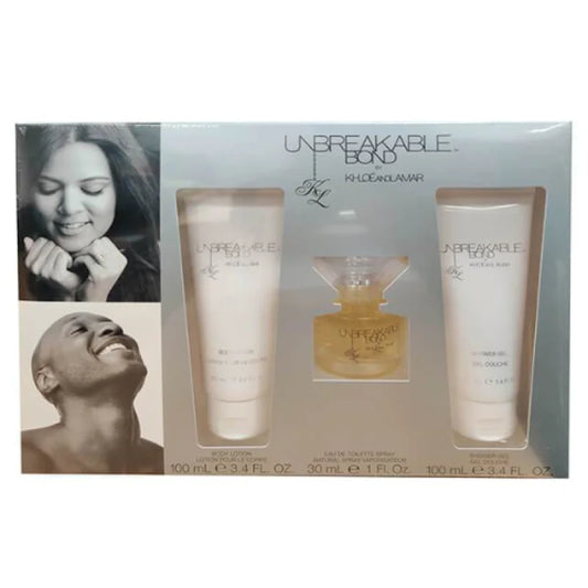 Unbreakable Bond 3 Piece Gift Set with Bergamot Shower Gel Women’s Sets Khloe & Lamar