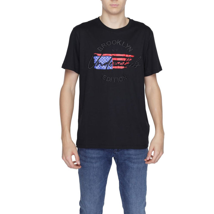 Underclub Black Cotton T-shirt