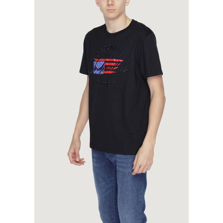 Underclub Black Cotton T-shirt
