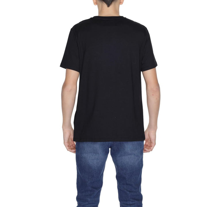 Underclub Black Cotton T-shirt