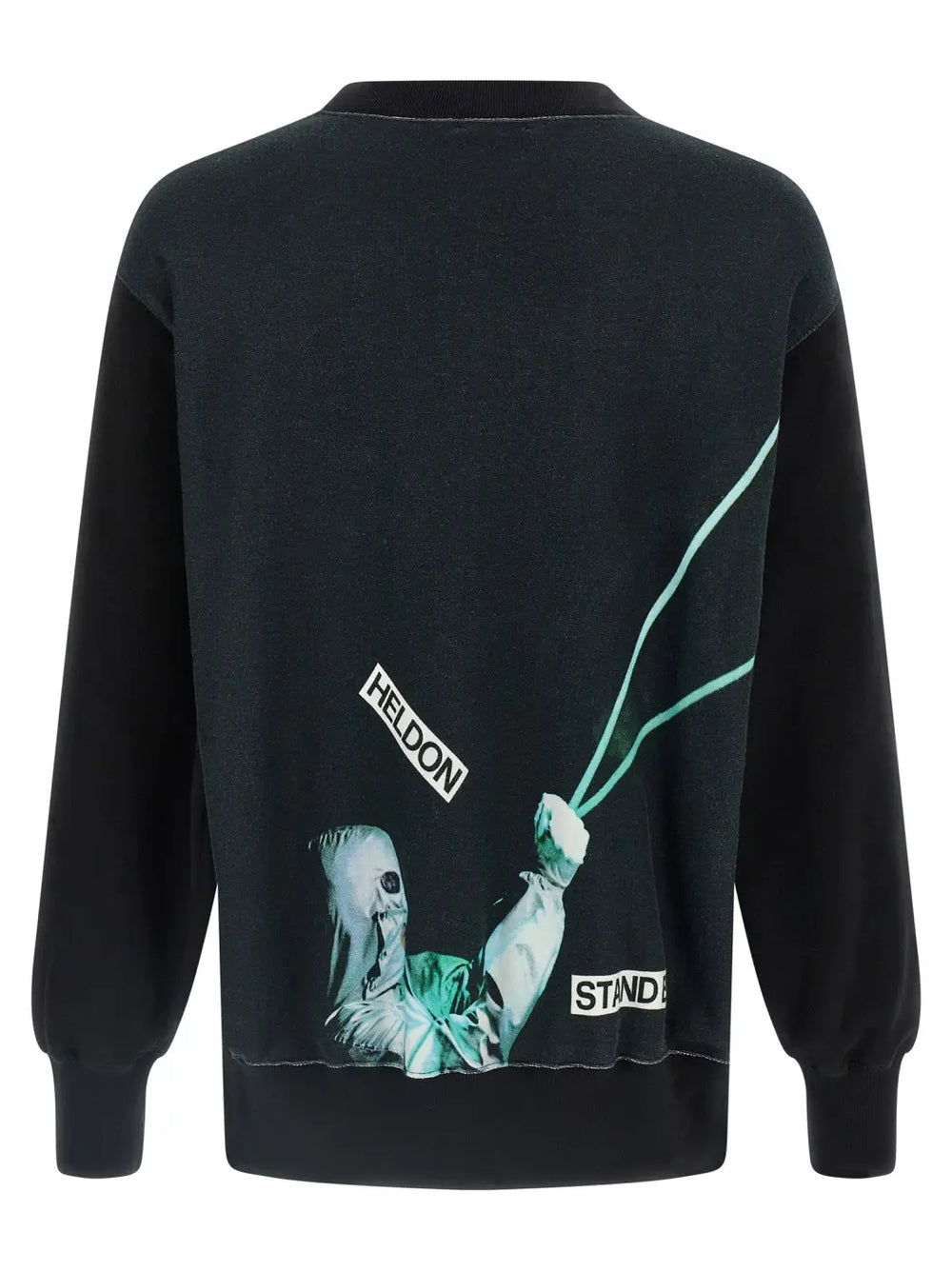 Undercover Black Cotton Sweatshirt