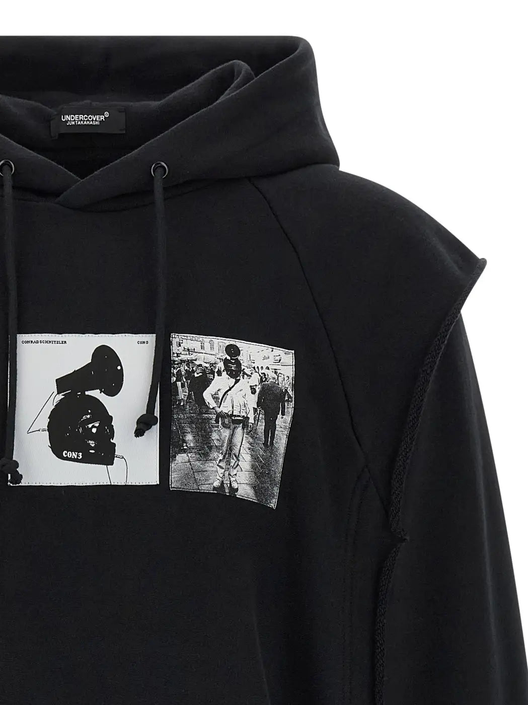 Undercover Black Cotton Sweatshirt