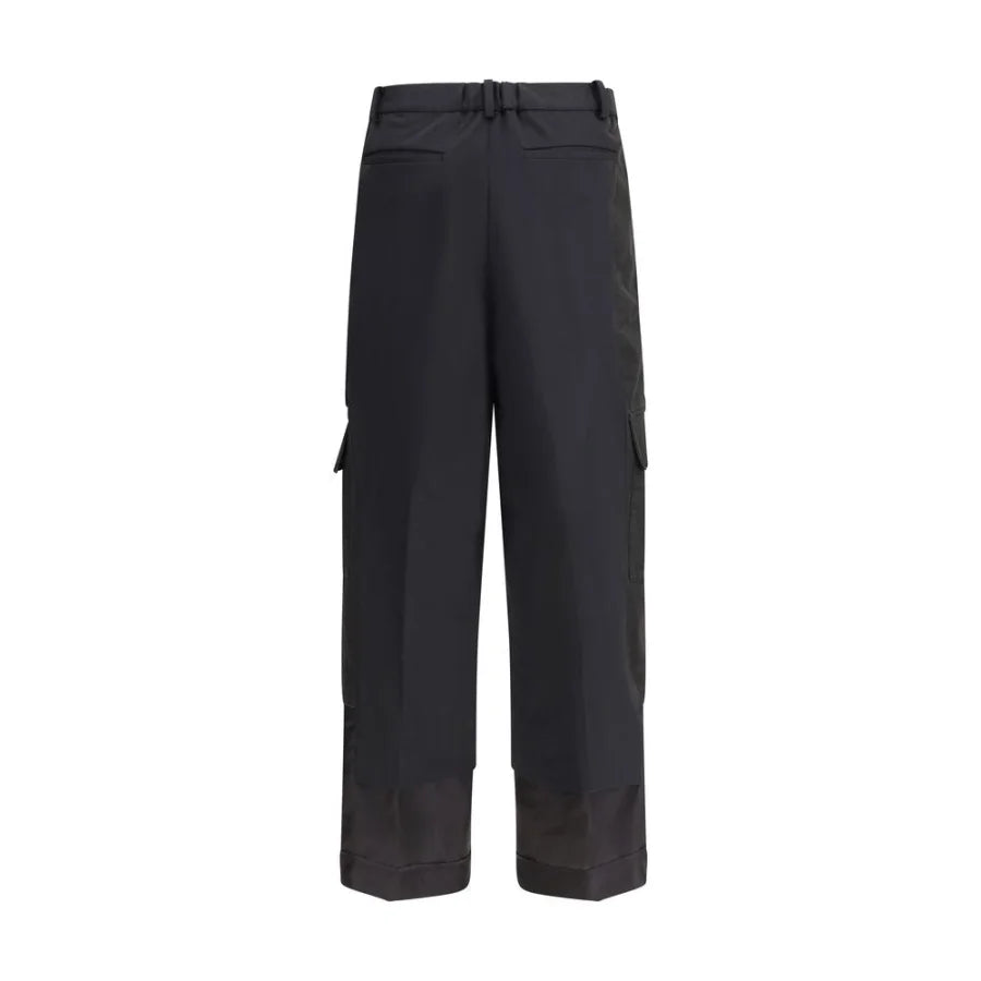 Undercover Black Polyester Cargo Pants