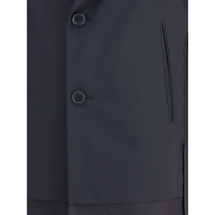 Undercover Black Polyester Coat