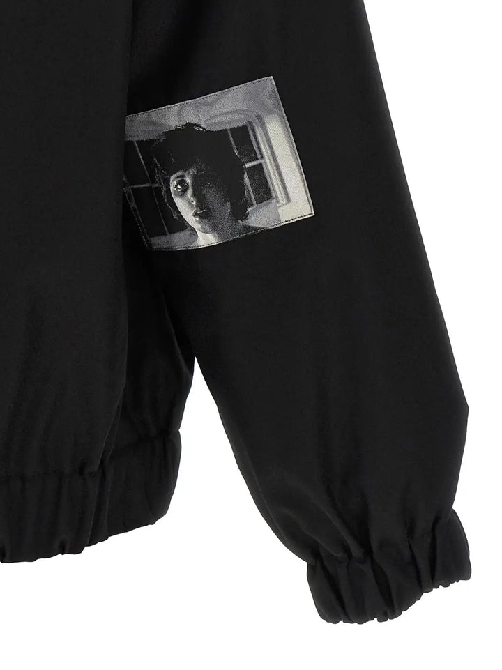 Undercover Black Wool Bomber