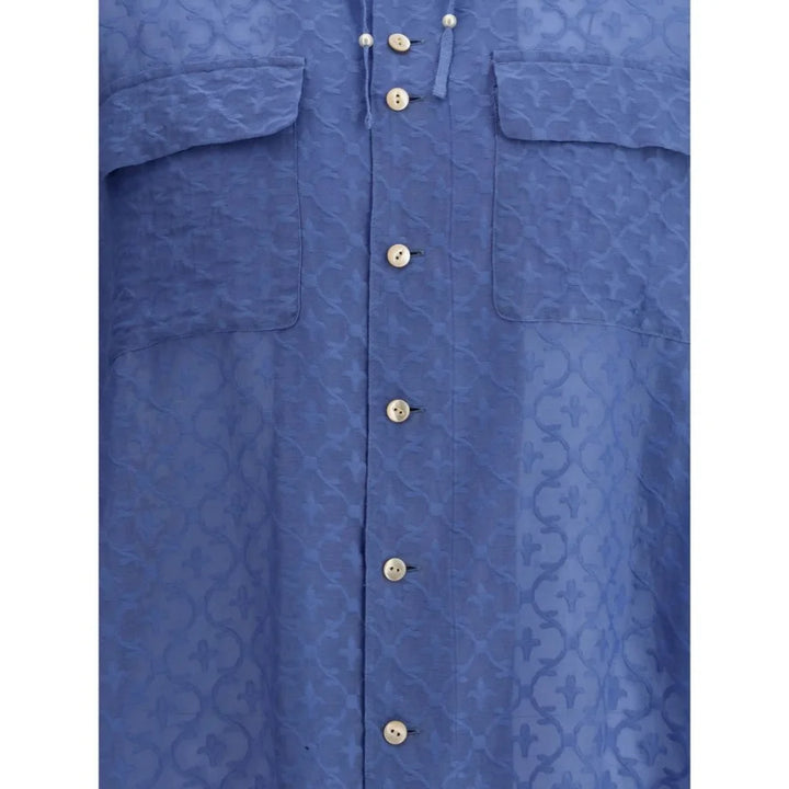Undercover Blue Cotton Blouse