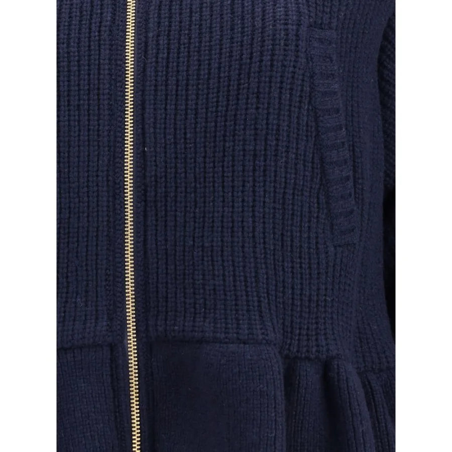 Undercover Blue Wool Bomber