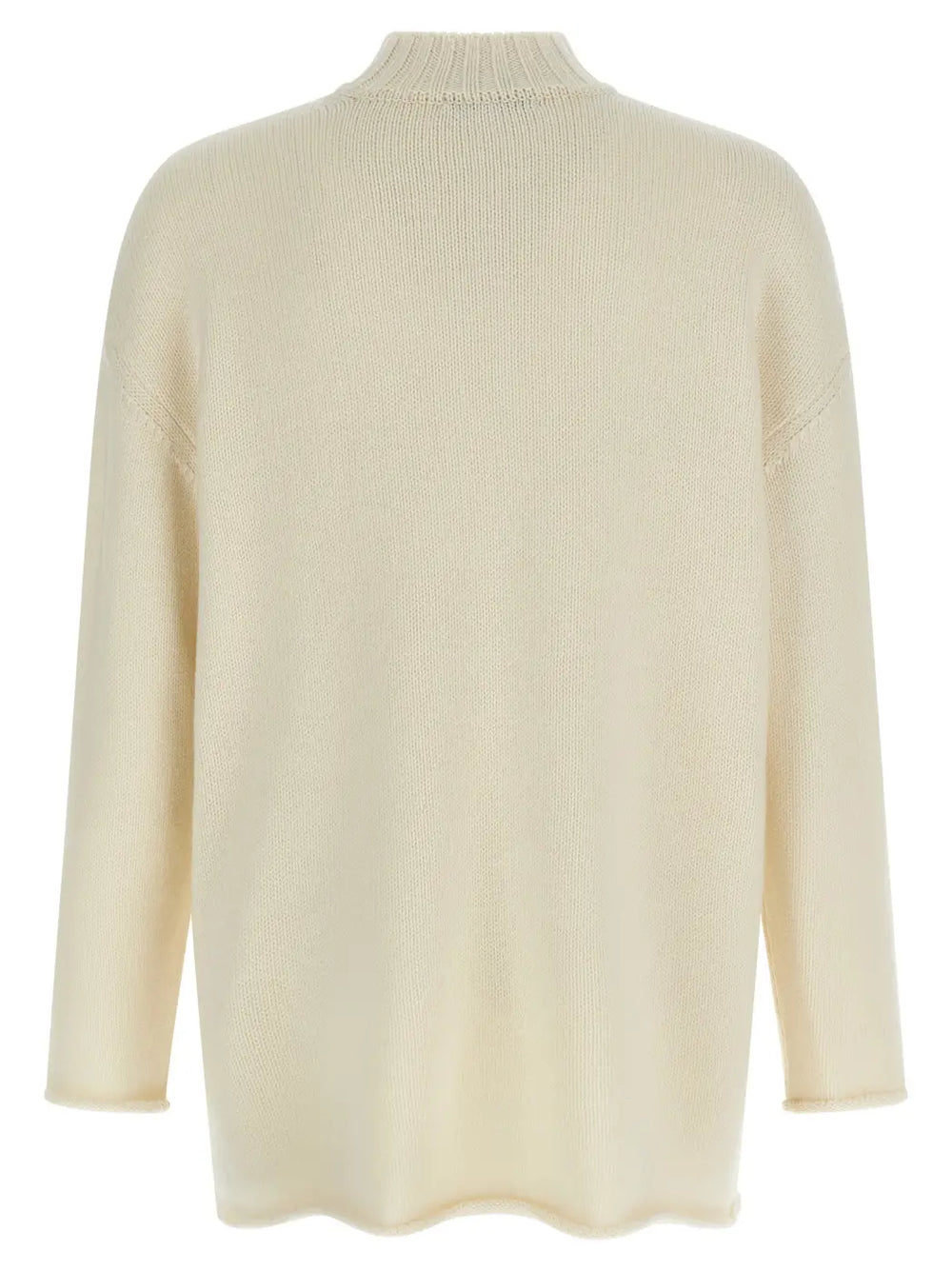 Undercover White Wool Cardigan