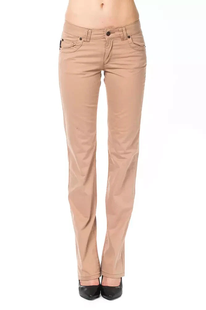 Ungaro Fever Beige Cotton Women’s Jean