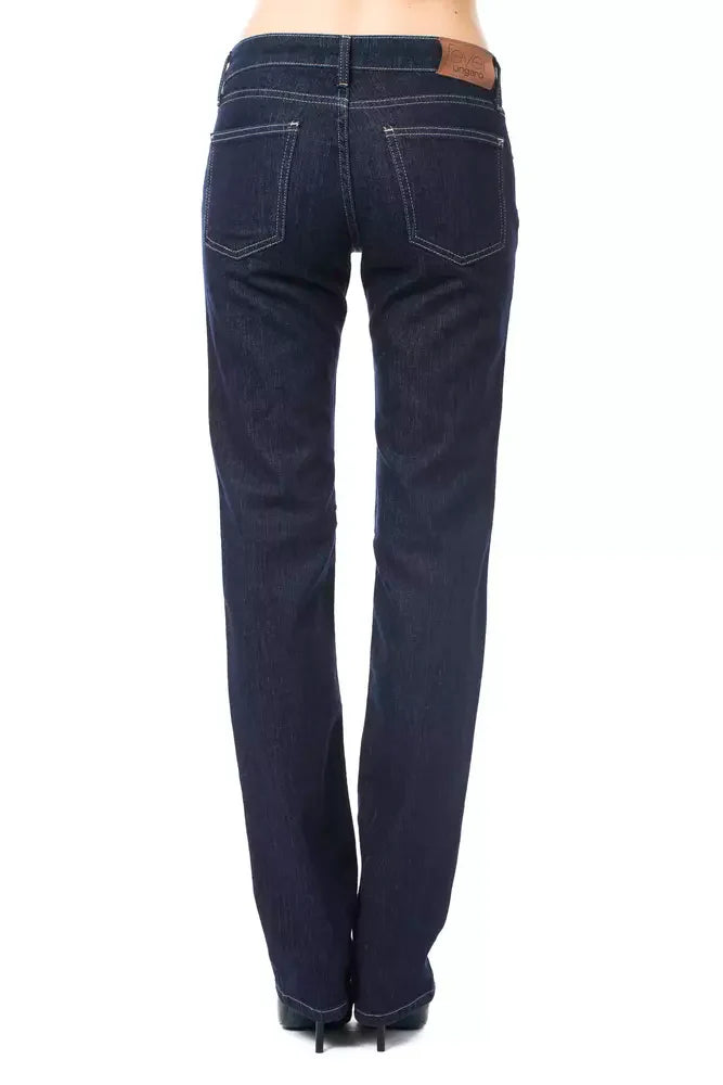 Ungaro Fever Blue Cotton Women’s Jeans