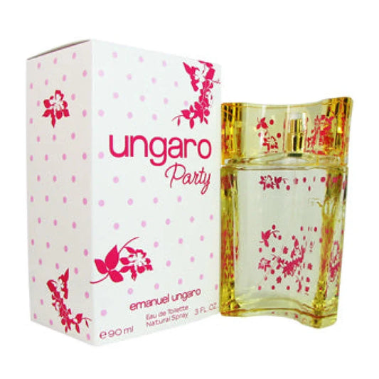 Ungaro Party Eau Luminous Red Berries Jasmine Amber Saffron Women’s Perfume Emanuel
