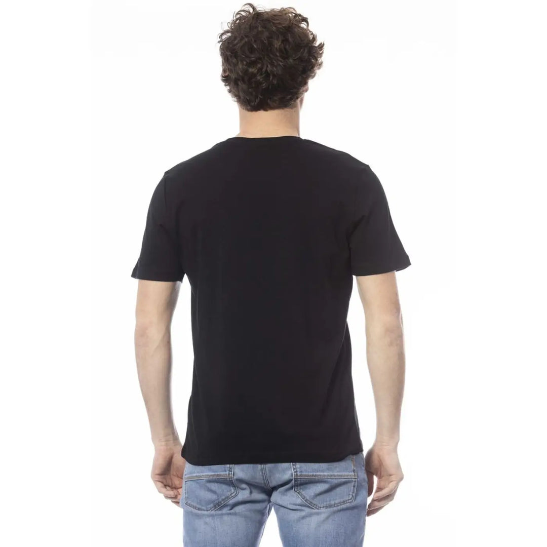 Ungaro Sport Black Cotton Men’s T-Shirt